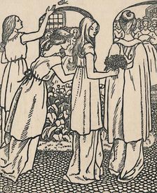 La Belle Au Bois Dormant 1919. Artist: Lucien Pissarro