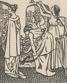 La Belle Au Bois Dormant 1919. Artist: Lucien Pissarro