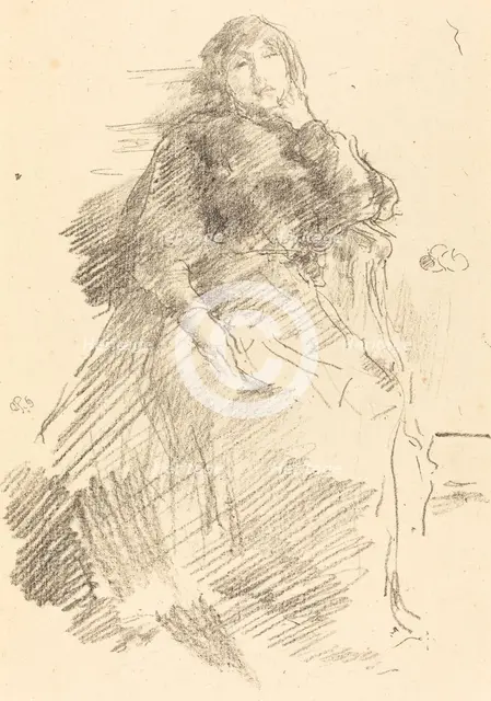 La Belle Dame Paresseuse, 1894. Creator: James Abbott McNeill Whistler.