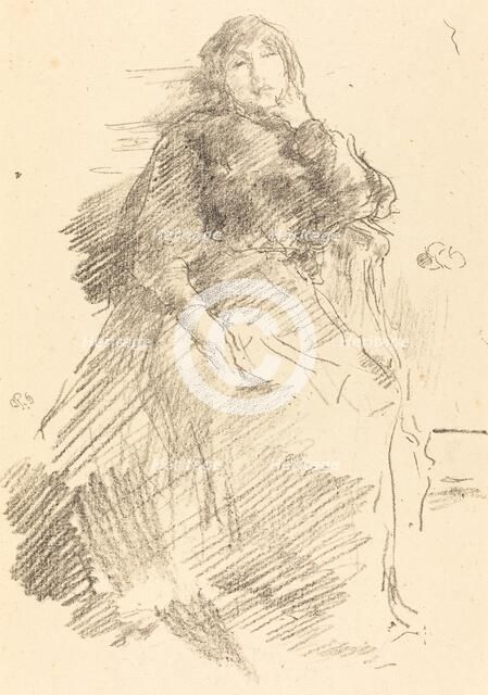 La Belle Dame Paresseuse, 1894. Creator: James Abbott McNeill Whistler.