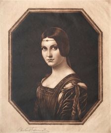 La Belle Ferronnière, 19th-20th century. Creator: Samuel Arlent-Edwards (American, 1862-1938)