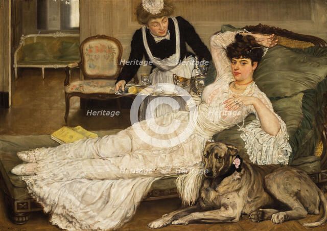 La belle fille, 1902. Creator: Caro-Delvaille, Henry (1876-1928).