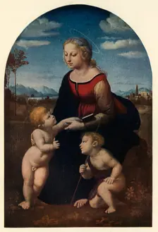 La Belle Jardinière 1507, (c1912). Artist: Raphael
