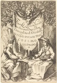 La belle jardiniere, 1619. Creator: Jacques Callot