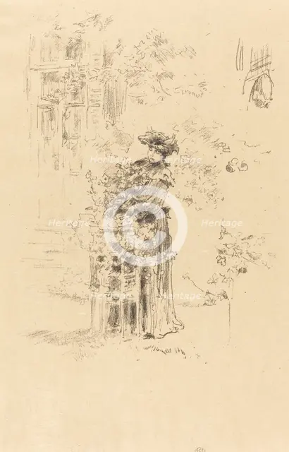 La Belle Jardinière, 1894. Creator: James Abbott McNeill Whistler.