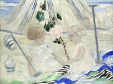 La belle rose. Creator: Marval, Jacqueline (1866-1932)
