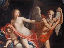 La Bellezza che scaccia il Tempo. Creator: Sirani, Elisabetta (1638-1665)