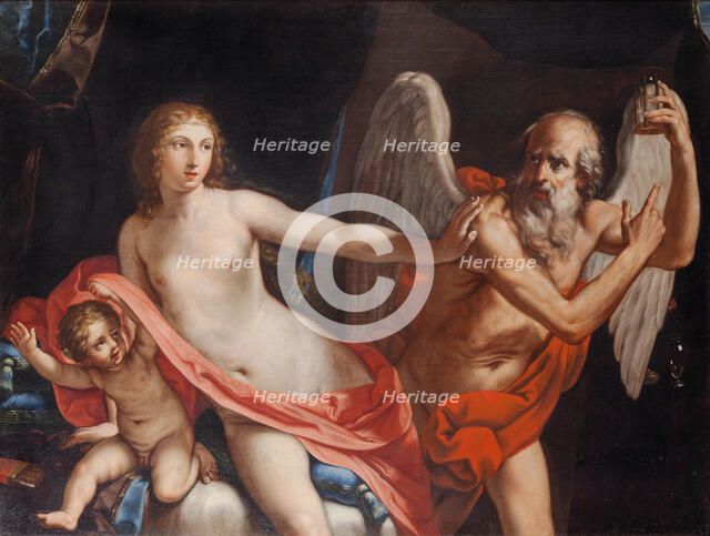 La Bellezza che scaccia il Tempo. Creator: Sirani, Elisabetta (1638-1665).
