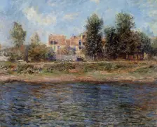 La berge de La Seine , 1880. Creator: Monet, Claude (1840-1926)