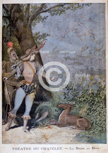 'La Biche au Bois', Théâtre du Châtelet, Paris, 1896. Artist: Henri Meyer