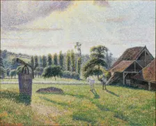La Briqueterie Delafolie à Éragny, 1886-1887