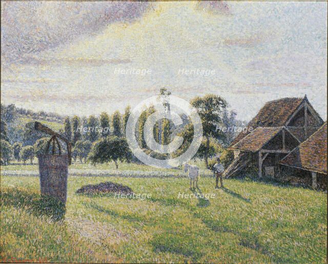 La Briqueterie Delafolie à Éragny, 1886-1887.