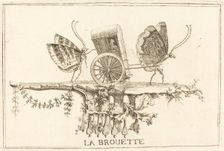 La Brouette, in or after 1756. Creator: Charles-Germain de Saint-Aubin