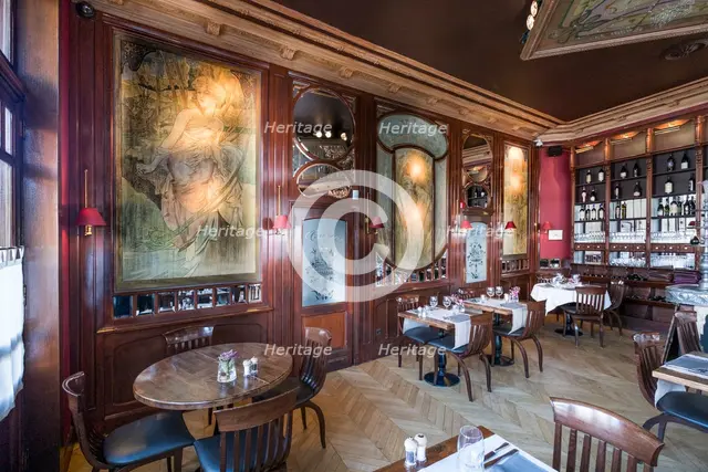 La Buca di Bacco, 63-65 Av. Louis Bertrand, Brussels, Belgium, (1906), c2014-2017. Artist: Alan John Ainsworth.