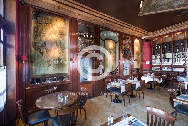 La Buca di Bacco, 63-65 Av. Louis Bertrand, Brussels, Belgium, (1906), c2014-2017. Artist: Alan John Ainsworth.