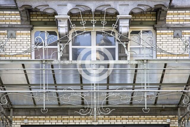 La Buca di Bacco, 63-65 Av. Louis Bertrand, Brussels, Belgium, (1906), c2014-2017. Artist: Alan John Ainsworth.