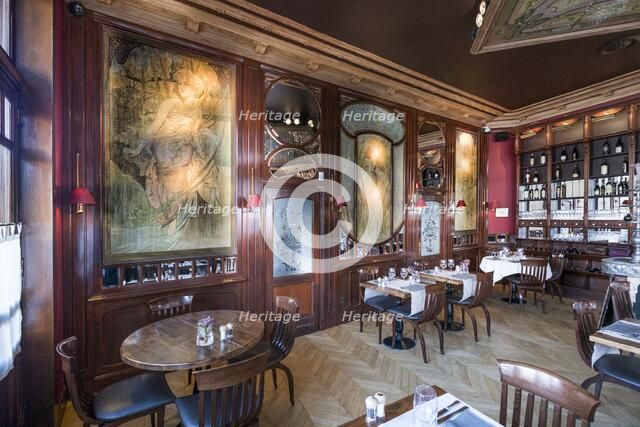 La Buca di Bacco, 63-65 Av. Louis Bertrand, Brussels, Belgium, (1906), c2014-2017. Artist: Alan John Ainsworth.