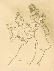 La Goulue, 1894. Creator: Henri de Toulouse-Lautrec