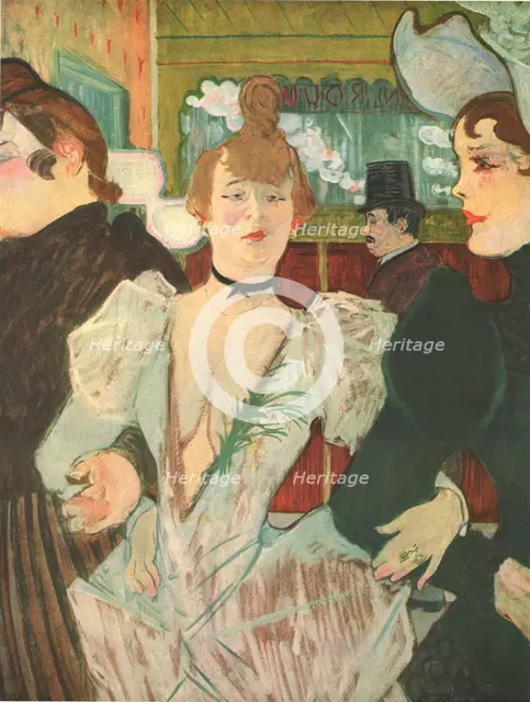 'La Goulue at the Moulin Rouge', 1892, (1952).  Creator: Henri de Toulouse-Lautrec.