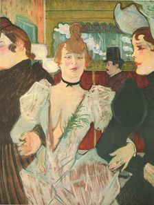La Goulue at the Moulin Rouge 1892, (1952). Creator: Henri de Toulouse-Lautrec