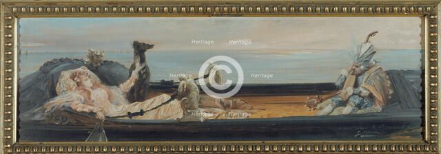 La gondole, c1896. Creator: Georges Jules Victor Clairin.