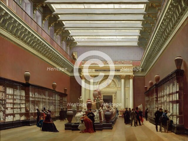 La Galerie Campana. Artist: Giraud, Sébastien Charles (1819-1892)