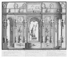 La Galerie de Girardon, 18th century., 18th century. Creator: Nicolas Chevalier