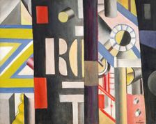 La Gare, 1918. Creator: Léger, Fernand (1881-1955)