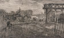 La Gare de Valmondois (The Valmondois Train Station), 1893. Creator: Armand Seguin