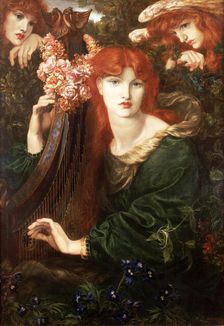 La Ghirlandata 1873. Artist: Dante Gabriel Rossetti