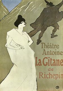 La Gitane 1899-1900. Artist: Henri de Toulouse-Lautrec