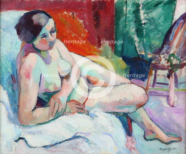 La Gitane à l'atelier, 1906. Creator: Manguin, Henri Charles (1874-1949).