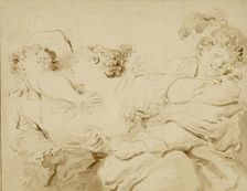 La Gifle , 1785. Creator: Fragonard, Jean Honoré (1732-1806)