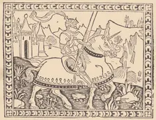 La Giostra di Giuliano de Medici..., ca. 1495-1500. Creators: Andrea Ghirlandi, Antonio Tubini