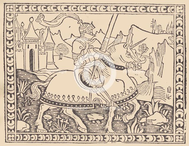 La Giostra di Giuliano de Medici..., ca. 1495-1500. Creators: Andrea Ghirlandi, Antonio Tubini.