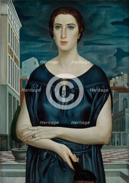 La giovane sposa (The Young Bride), 1922-1924. Creator: Oppi, Ubaldo (1889-1942).
