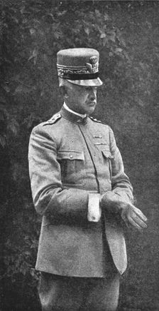 La grande attaque du Carso (aout 1916); le duc d'Aoste, qui commande l'armee de l'Isonzo 1916 Creator: Unknown