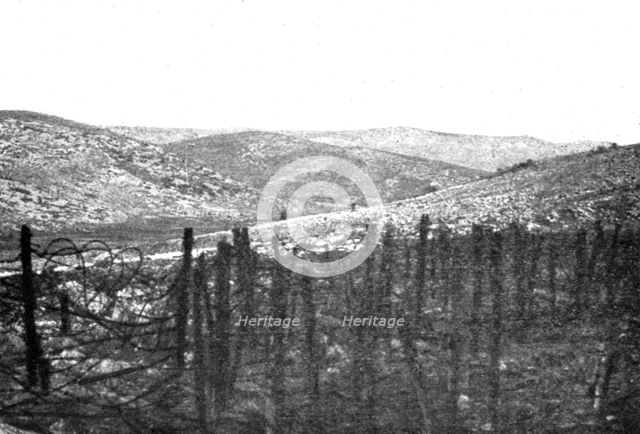 'La grande attaque du Carso (aout 1916); Sur le Carso de Monfalcone: massif du Mont Cosich', 1916 Creator: Unknown.