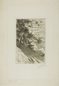 La Grande Baigneuse - The Great Bather, 1895. Creator: Anders Leonard Zorn