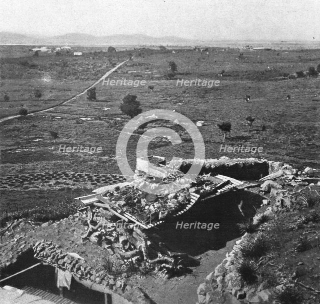 'La grande guerre en Afrique; la conquete du Cameroun: la position B..., 1916. Creator: Unknown.