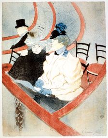 La Grande Loge ('The Royal Box'), 1896-1897. Artist: Henri de Toulouse-Lautrec