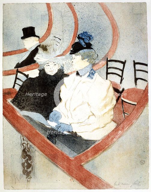 'La Grande Loge' ('The Royal Box'), 1896-1897. Artist: Henri de Toulouse-Lautrec