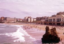 La Grande Plage, Biarritz, France, c1955. Creator: Arthur Charles Kirby Ware