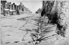 La Grande Rue, Flandre 1898.Artist: Albert Baertsoen