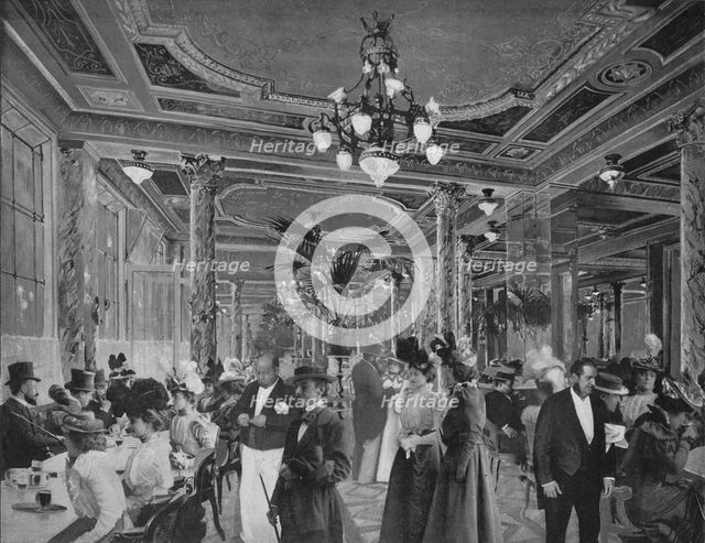 'La Grande Salle Du Cafe Americain', 1900. Artist: Unknown.