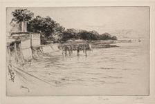 La grève désertée. Creator: Gustave Leheutre (French, 1861-1932)