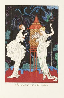 La guirlande des mois , 1917-1920. Creator: Barbier, George (1882-1932)