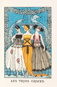 La guirlande des mois , 1917-1920. Creator: Barbier, George (1882-1932)