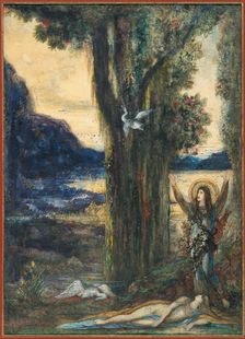 La Douleur d'Orphée (The Pain of Orpheus), c1887. Creator: Moreau, Gustave (1826-1898)
