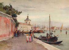 La Dogana, Venice c1900 (1913). Artist: Walter Frederick Roofe Tyndale